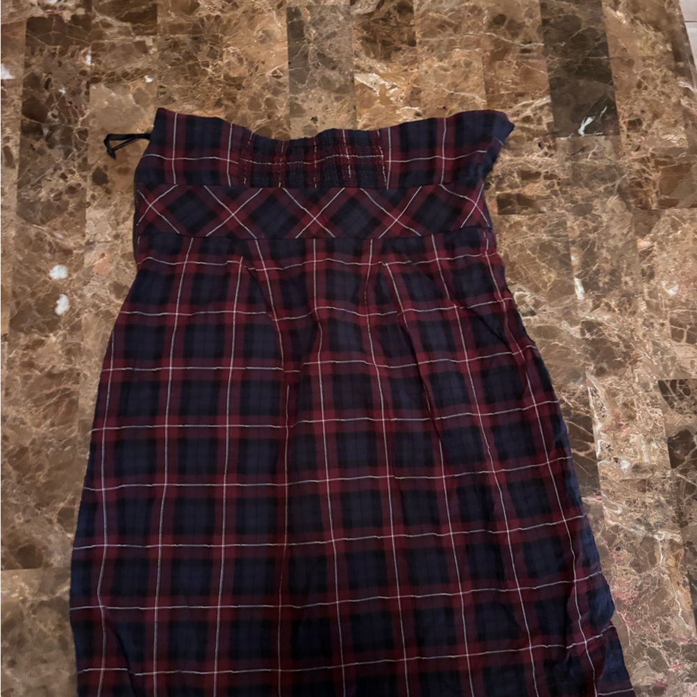 Plaid dress